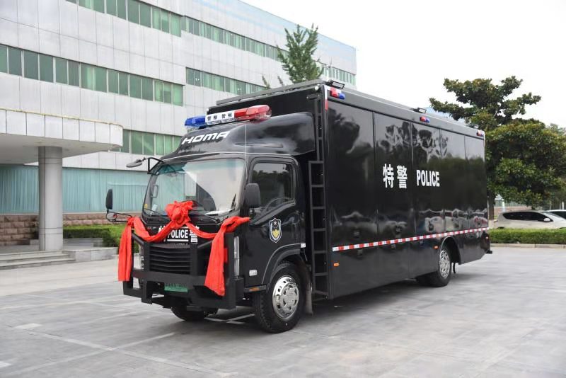 鸿马特种警用装备运输车服务全国公安系统汇总(图5)