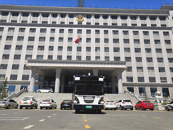 吉林乾安县移动警务室上岗执勤(图2)