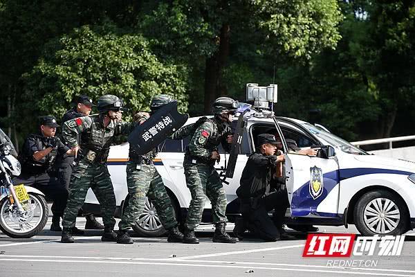 湘潭市举行“践行新使命 忠诚保大庆”实兵演练(图10) 湘潭市举行“践行新使命 忠诚保大庆”实兵演练(图10)