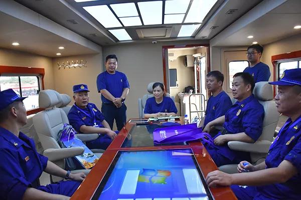 陕西省消防救援总队召开煤化工灭火救援实战演练暨战勤保障实体化运行现场会(图6)