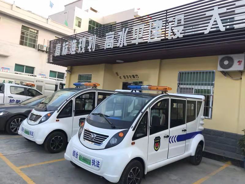 陕西安康市电动执法车列装上岗(图3)