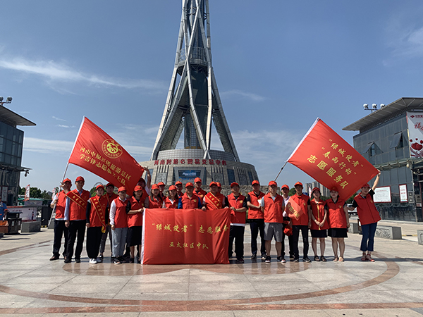森源鸿马多样志愿服务助力民族盛会(图1)