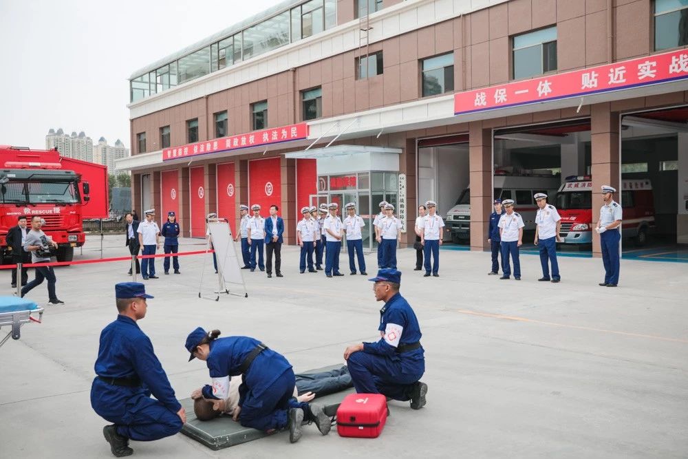 甘肃省消防救援总队召开全省政府专职消防队伍建设管理暨战勤保障建设现场会(图11) 甘肃省消防救援总队召开全省政府专职消防队伍建设管理暨战勤保障建设现场会(图11)