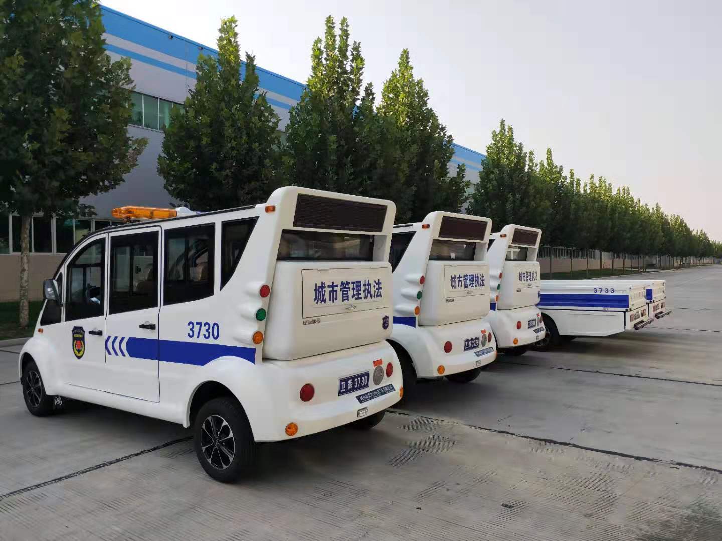 新乡卫辉市采购5台电动巡逻车(图5)