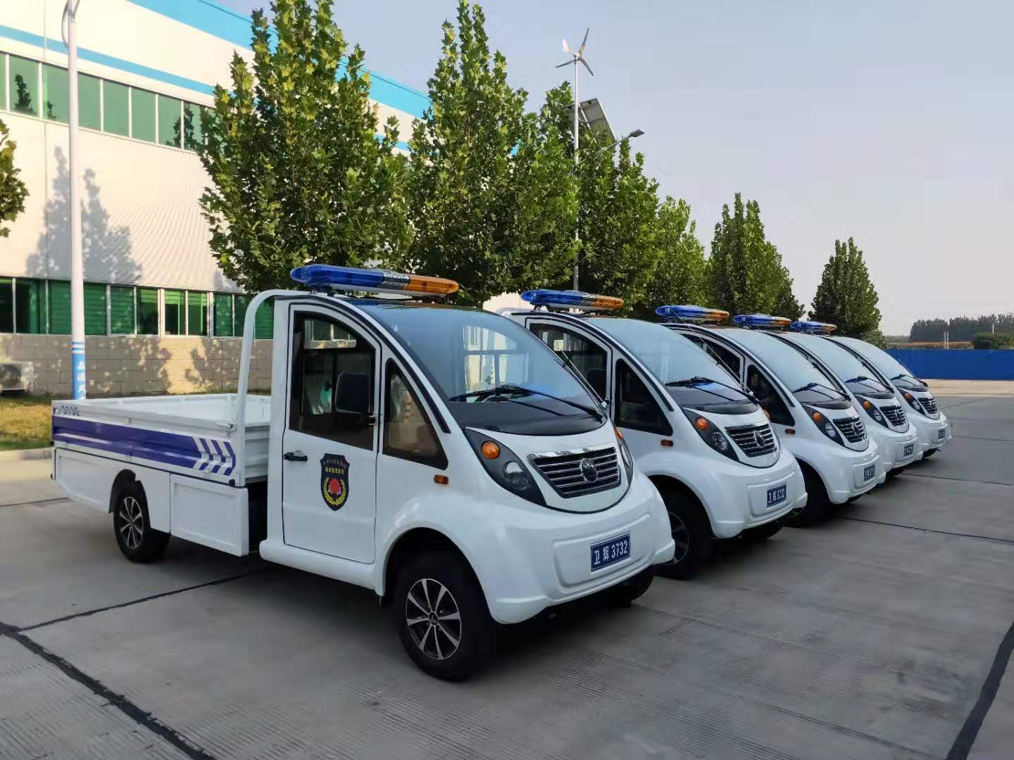 新乡卫辉市采购5台电动巡逻车(图2)