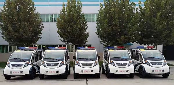 福建泉州通过公安部警采中心采购电动巡逻车(图1)