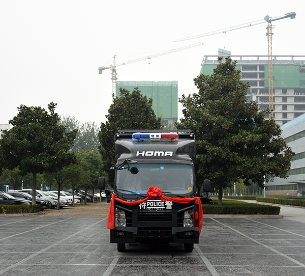 安徽临泉县通过公安部警采中心采购警用装备车(图1)