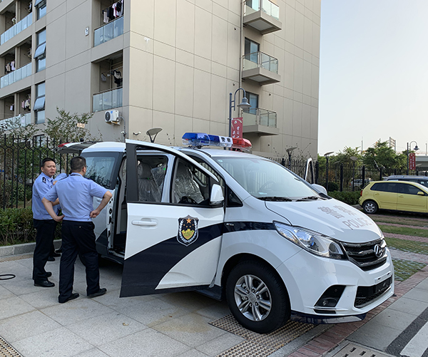 浙江温州警用多功能巡逻车上岗执勤(图1)