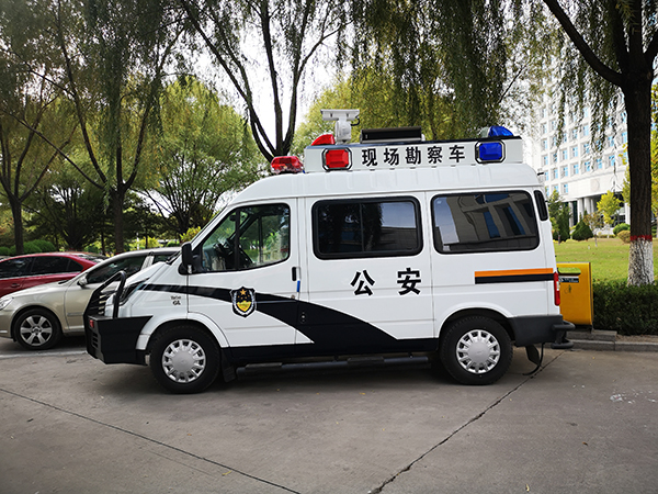 宁夏石嘴山现场勘察车列装上岗(图2)