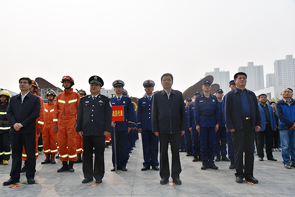 VR消防演练开启智慧消防 ——森源鸿马助力菏泽市119宣传月启动仪式  (图6)