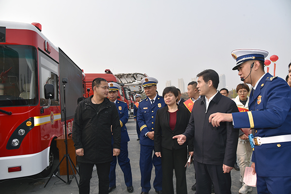 VR消防演练开启智慧消防 ——森源鸿马助力菏泽市119宣传月启动仪式  (图19)