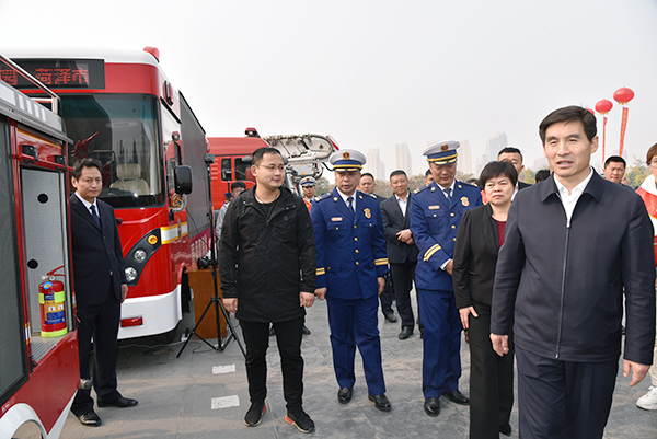 VR消防演练开启智慧消防 ——森源鸿马助力菏泽市119宣传月启动仪式  (图21)
