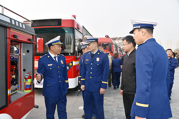 VR消防演练开启智慧消防 ——森源鸿马助力菏泽市119宣传月启动仪式  (图12)