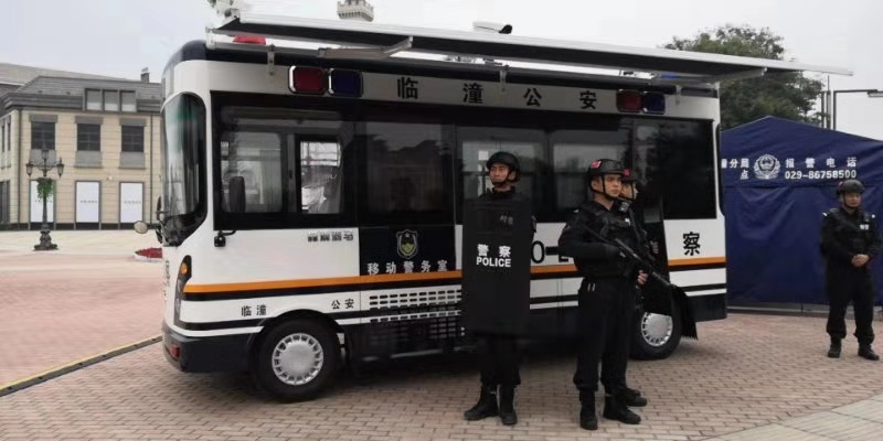 陕西临潼移动警务室列装上岗(图2)