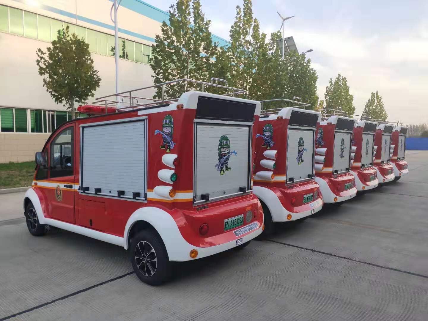森源鸿马电动消防巡逻车整装待发，向杭州报到！(图3)