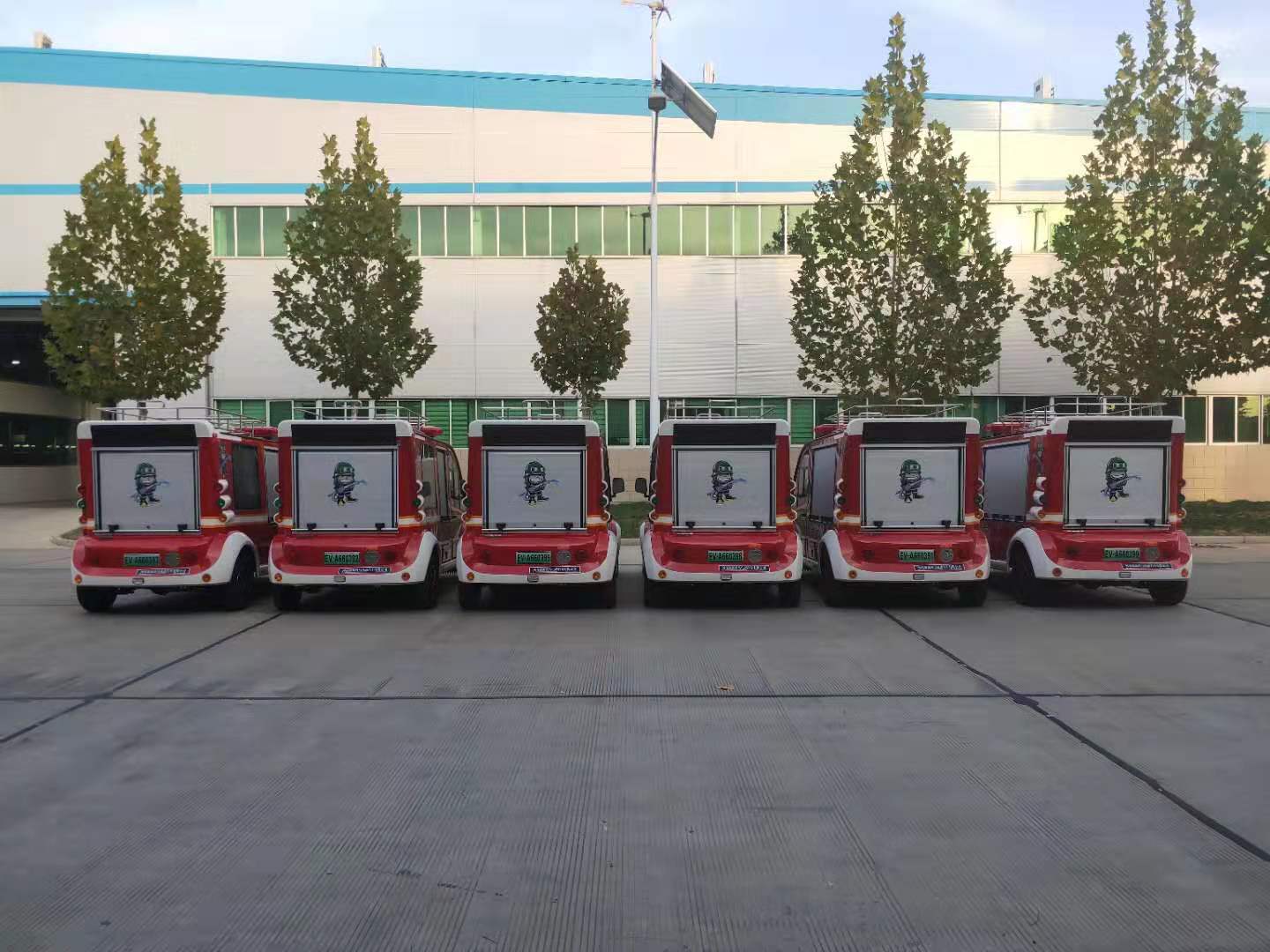 森源鸿马电动消防巡逻车整装待发，向杭州报到！(图4)