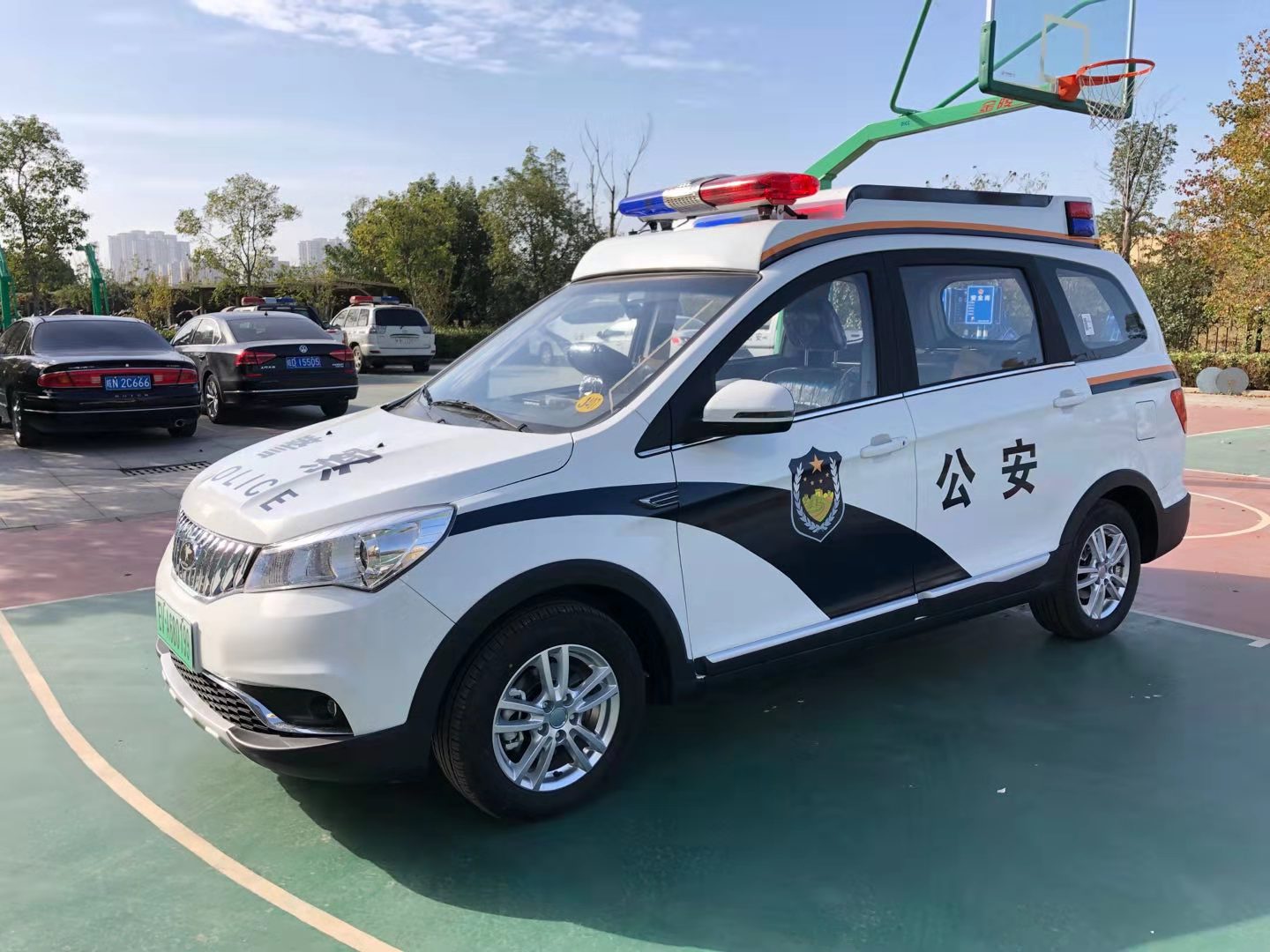 安徽淮南市电动巡逻车列装上岗(图4)