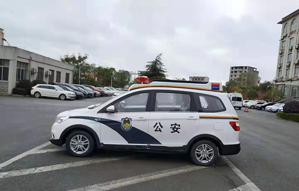 江西南昌电动巡逻车列装上岗(图2)