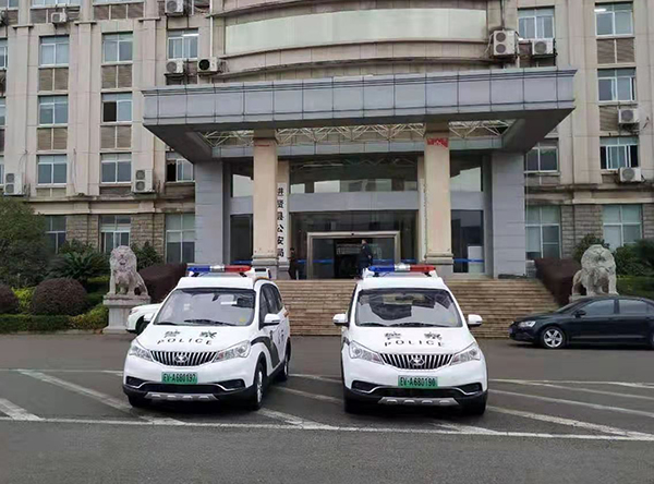 江西南昌电动巡逻车列装上岗(图1)