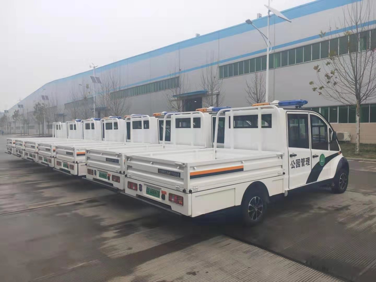 提升旅游服务质量   兰考电动巡逻车发车(图4)