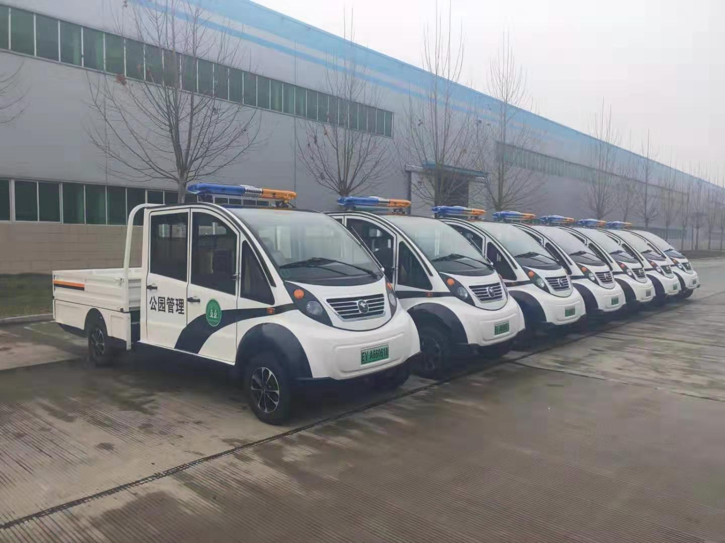 提升旅游服务质量   兰考电动巡逻车发车(图2)