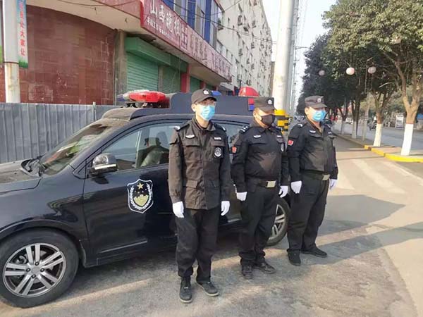 【抗疫情 守前线】山西平陆县公安局巡特警大队疫情防控工作纪实(图3)