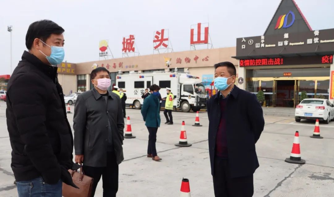 湖南常德：陈世杰同志到澧县城头山服务区健康服务站督导检查(图1)