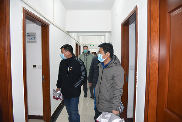 郑州市复工复产第六督查组、经开区工信局莅临森源鸿马督查指导工作(图6)