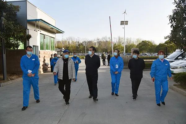 郑州市经开区党工委书记、管委会主任樊福太莅临森源鸿马检查指导(图1)