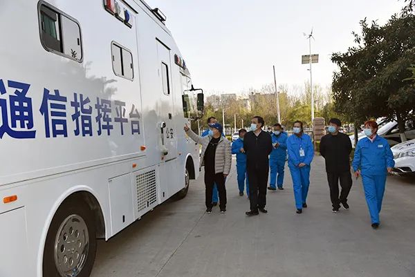 郑州市经开区党工委书记、管委会主任樊福太莅临森源鸿马检查指导(图4)