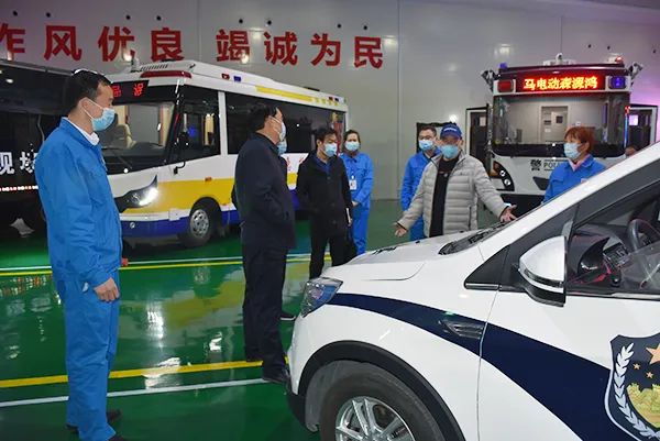 郑州市经开区党工委书记、管委会主任樊福太莅临森源鸿马检查指导(图12)