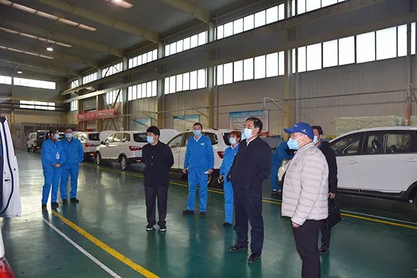 郑州市经开区党工委书记、管委会主任樊福太莅临森源鸿马检查指导(图14)