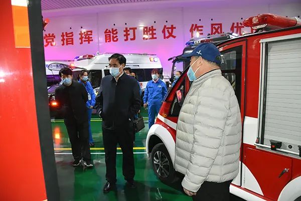 郑州市经开区党工委书记、管委会主任樊福太莅临森源鸿马检查指导(图9)