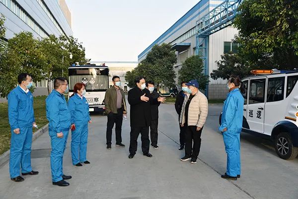 郑州市经开区党工委书记、管委会主任樊福太莅临森源鸿马检查指导(图15)