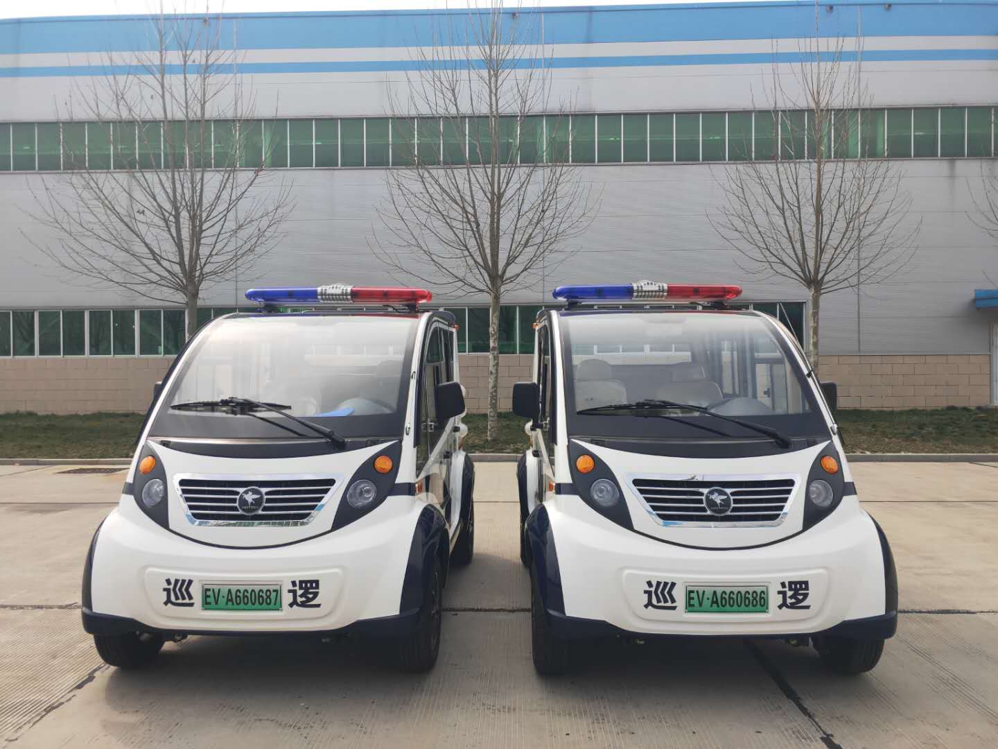 服务疫情防控一线||青海公安厅采购电动巡逻车(图1)