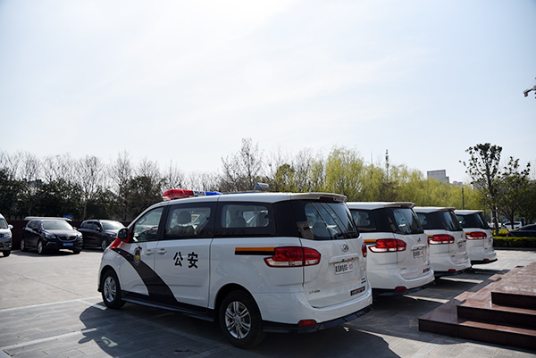 森源鸿马警用多功能巡逻车助力信阳疫情防控(图5)