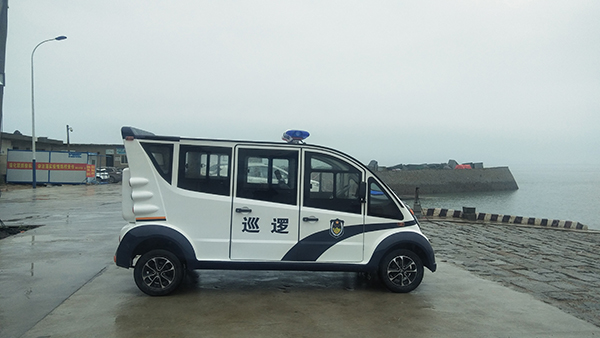 福建平潭电动巡逻车上岗执勤(图3)
