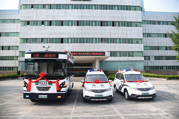 打造立体化巡防体系||河南鹤壁市采购移动警务室与电动巡逻车(图1)