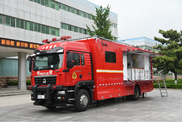 后勤在前 保障先行//甘肃省消防救援总队9台饮食保障车正式“入伍”(图5)