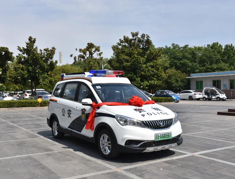 屯警街面 动中备勤||安徽安庆市采购电动巡逻车(图2)