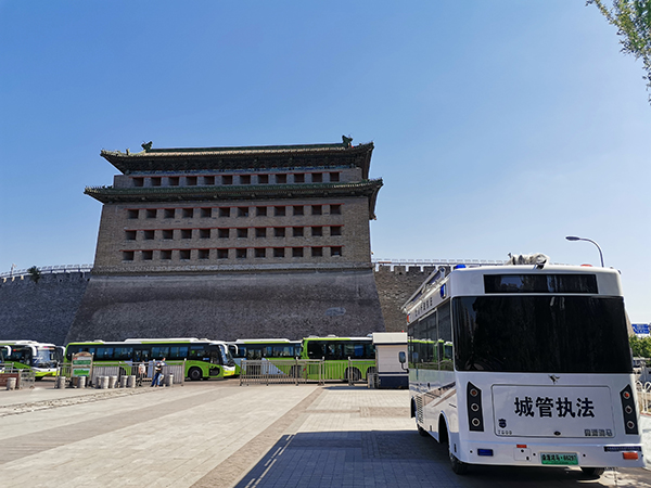 服务执法第一线||北京移动执法站“站岗执勤”(图1)