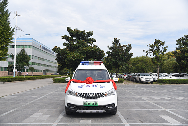 “执法+服务”彰显城市温度||鹤壁采购电动执法车(图1)