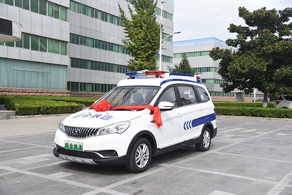 “执法+服务”彰显城市温度||鹤壁采购电动执法车(图2)