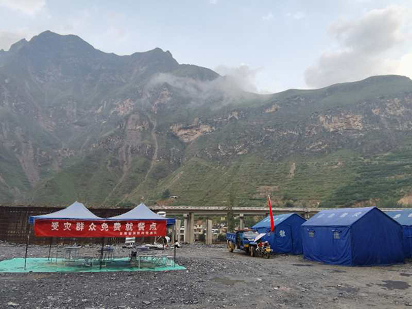 甘肃陇南：全系列战勤保障装备上岗   筑牢抗洪救灾前线“保障盾”(图3)