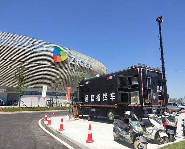 森源鸿马移动通信指挥平台助力第二十三届中国农加工投洽会安保工作(图2)