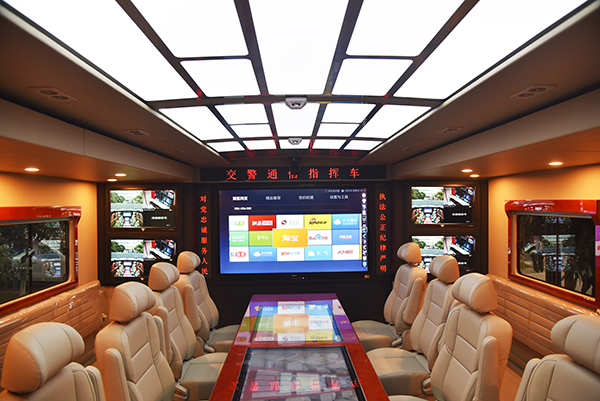 智能管控 服务实战||海南采购交警通信指挥车(图7)