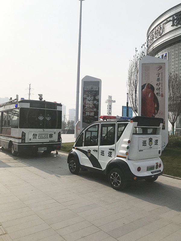 陕西西安电动巡逻车上岗执勤||助力构建立体化巡防体系(图5)