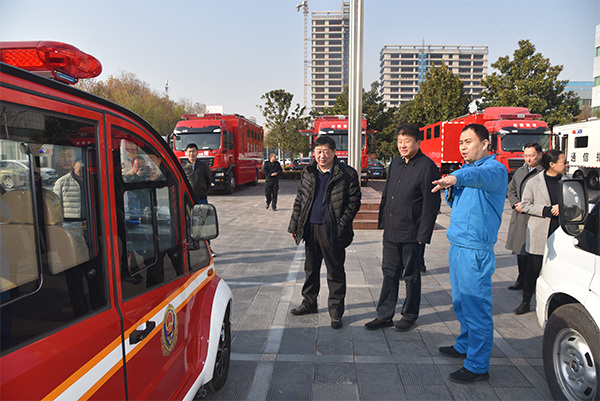 中国消防协会王鹏翔一行莅临森源鸿马参观考察(图11)
