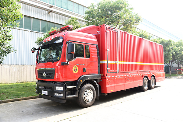 森源鸿马物资方舱运输车—切换灵活 快速投送(图2)