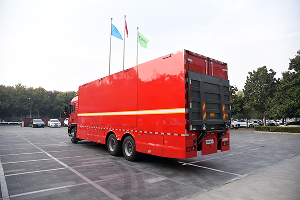 以车代库 快速反应||森源鸿马消防装备运输车(图5)